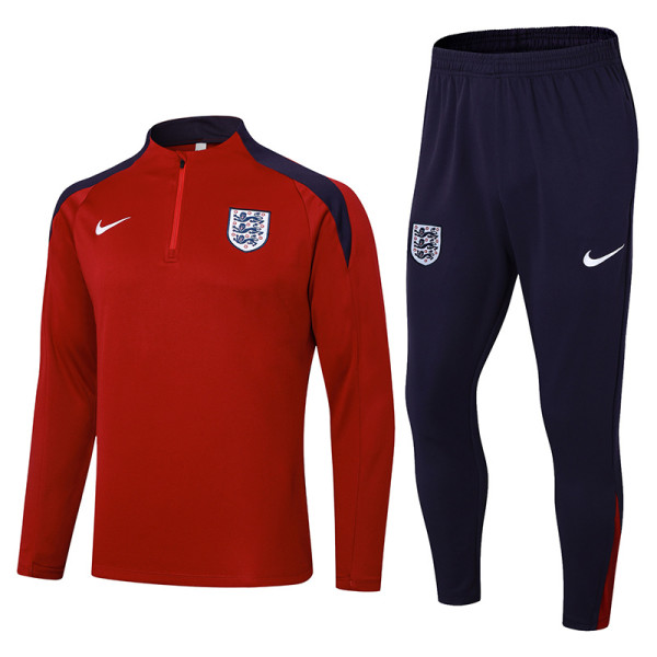 2024/25 England Maroon Sweater Tracksuit