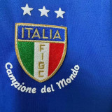 1982 Italy World Cup Champion Special Edition Retro Long Sleeve Jersey