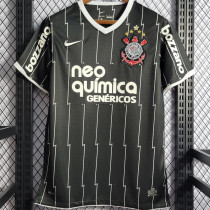 2011/12 Corinthians Black Retro Soccer Jersey