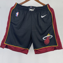 Miami Heat Black Training Shorts NBA Pants