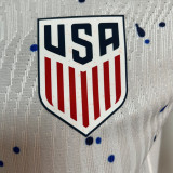2023/24 U.S Home White Player Version Soccer Jersey