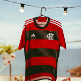 2023/24 Flamengo Home Player Version Jersey (All Sponsor 球员版全广告)