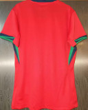 2024/25 Portugal Home Red Women Soccer Jersey 女