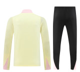 2025 PSG Light Yellow Sweater Tracksuit