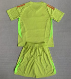 2024/25 Argentina Goalkeeper Kids Soccer Jersey 阿根~