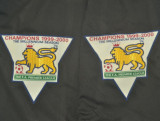 2001/02 M Utd 100th Centenary Long Sleeve Retro Soccer Jersey