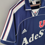2000/01 Universidad de Chile Home Blue Retro Soccer Jersey