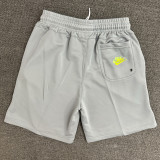 2025 NK Grey Embroidered Multicolor Logo Casual Short Pants CN02灰