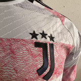 2023/24 JUV Away White Player Version Soccer Jersey