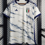 2023/24 Italy 1:1 Quality Away White Fans Soccer Jersey