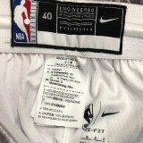 Nets White City Edition NBA Pants