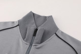 2024/25 Puma~ Grey Hoody Zipper Jacket Tracksuit