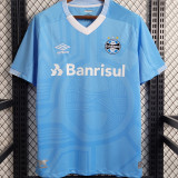 2023 Gremio Third Fans Soccer Jersey (ALL Sponsors)全广告