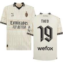 THEO #19 AC Milan x PUMA x Pleasures 4Th Fans Jersey 2023/24 欧冠体