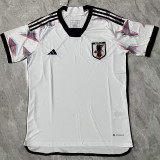 MINAMINO #10 Japan 1:1 Away White Fans Jersey 2022/23