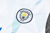 2024/25 Man City Sky Blue Vest Training Jersey(A Set)