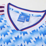 1990-1992 M Utd Away Long Sleeve Retro Soccer Jersey