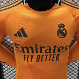 2024/25 RM Away Player Version Long Sleeve Soccer Jersey