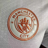 2023/24 Man City Away White Player Version Jersey