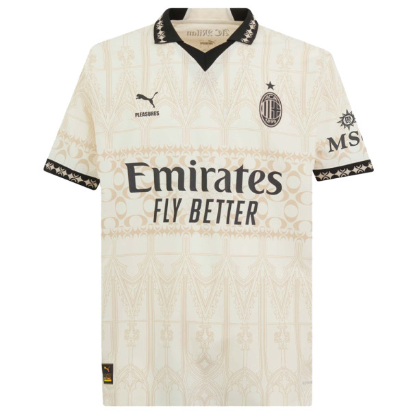 2023/24 AC Milan x PUMA x Pleasures 4Th Fans Soccer Jersey