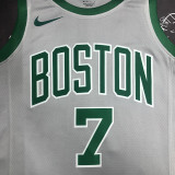 Celtics BROWN #7 Grey NBA Jerseys