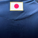 2024/25 Japan Home Y-3 Blue Player Version Long Sleeve Jersey