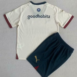 2023/24 P S V Away Kids Soccer Jersey