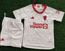 2023/24 M Utd Third White Kids Soccer Jersey