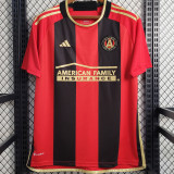 2023/24 Atlanta United Home Red Black Fans Soccer Jersey