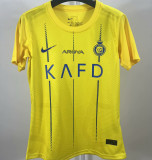 2023/24 Al Nassr Home Yellow Women Soccer Jersey 女