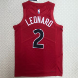 Toronto Raptors LEONARO #2 Red Away NBA Jerseys