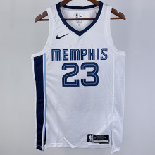 2023/24 Grizzlies ROSE #23 White NBA Jerseys