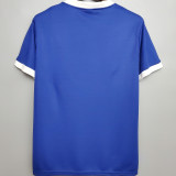 1986 Argentina Away Blue Retro Soccer Jersey