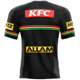 2022/23 Penrith Panthers Home Black Rugby Shirt 美洲豹