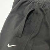 2024/25 Nk~ Black Pure Cotton Sports Trousers Zipper style
