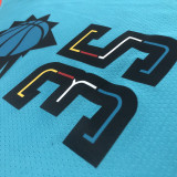 2023/24 Suns DURANT #35 Wathet City Edition NBA Jerseys