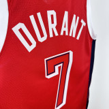 2024 Team USA DURANT #7 Red NBA Jersey