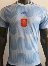 2022/23 Spain Away Player Version Soccer Jersey