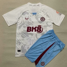 2023/24 Aston Villa Away Kids Soccer Jersey