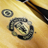 2001/02 M Utd 100th Centenary Long Sleeve Retro Soccer Jersey