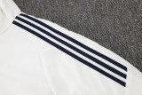 2024/25 M Utd White Cotton Jacket