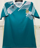 1990 Mexico Home Green Retro Soccer Jersey