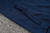 2024/25 France Sapphire Blue Jacket Tracksuit