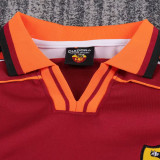 1998/99 Roma Home Retro Kids Soccer Jersey