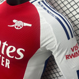 2024/25 ARS Home Red Long Sleeve Player Version Jersey