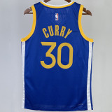 2023/24 Warriors CURRY #30 Blue NBA Jerseys