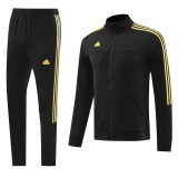 2024/25 Ad~ Black Jacket Tracksuit