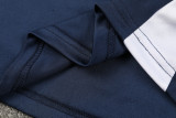 2025 Ad~ Sapphire Blue Sweater Tracksuit