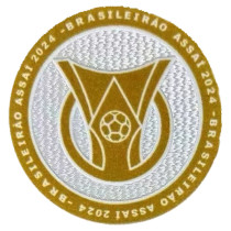 2024 植绒 BRASILEIRAO ASSAI Flocking Patch 2024巴甲联赛臂章 (You can buy it Or tell me to print it on the Jersey )