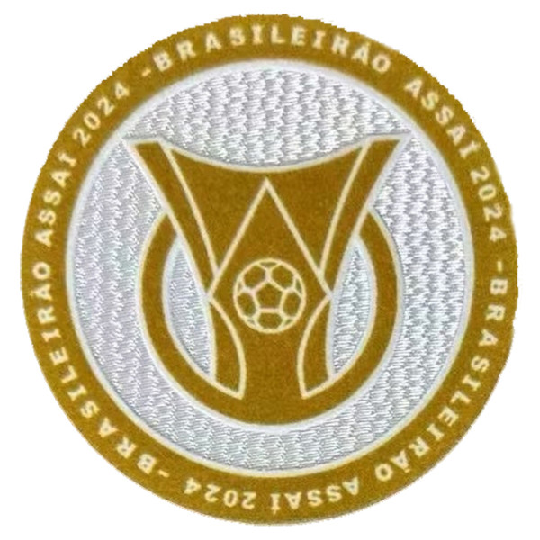 2024 植绒 BRASILEIRAO ASSAI Flocking Patch 2024巴甲联赛臂章 (You can buy it Or tell me to print it on the Jersey )